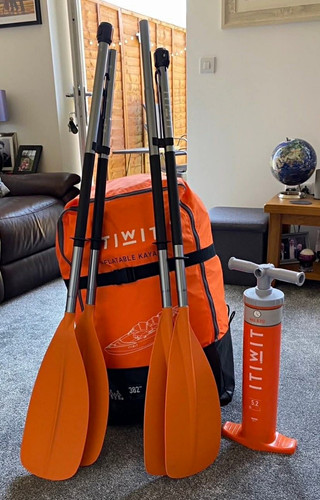 Itiwit inflatable triple kayak - inflatable,