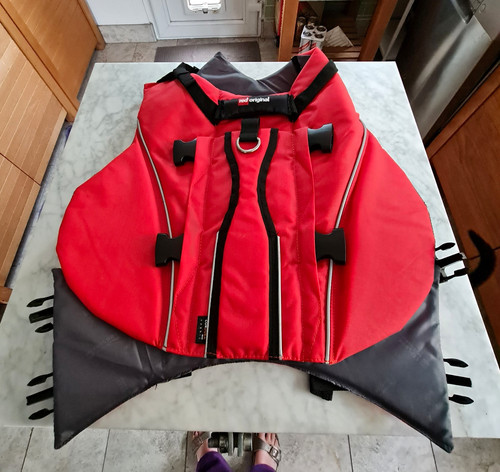 Red equipment dog bouyancy - red,