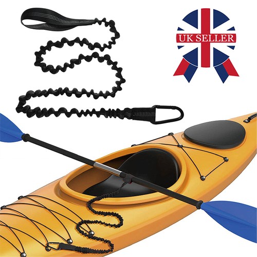 Elastic kayak paddle leash - elastic,