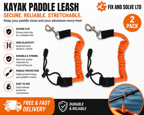 1pack kayak paddle leash - 1pack,