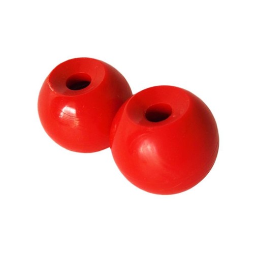 2pcs red kayak - red, tail